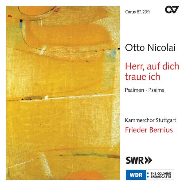 Otto Nicolai: Herr, auf dich traue ich. Psalmen - Otto Nicolai