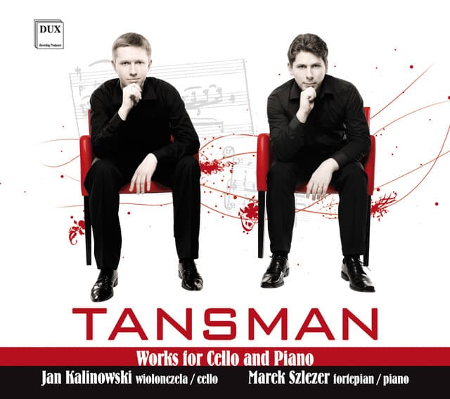 Tansman: Works for Cello & Piano - Alexandre Tansman