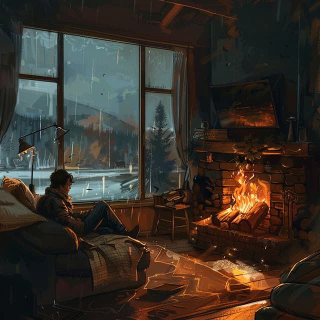 Sonidos Calmantes De Fuego Para Perros - Perro dormir