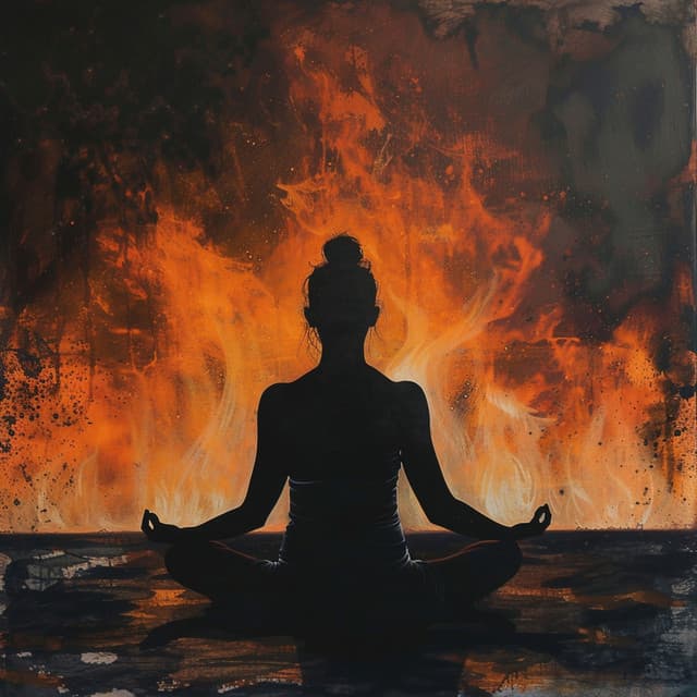 Ambientación De Fuego Binaural Para Un Sueño Profundo - Estrella del sueño