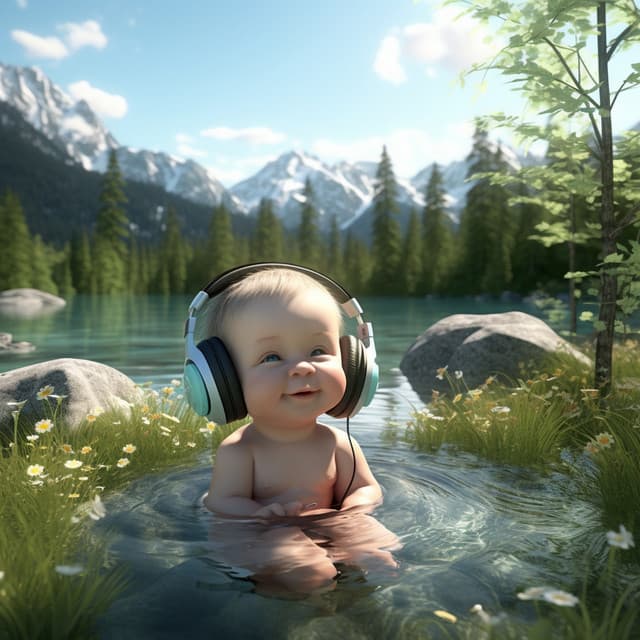 Baby Brook: Binaural River Lullabies - Relax A Wave