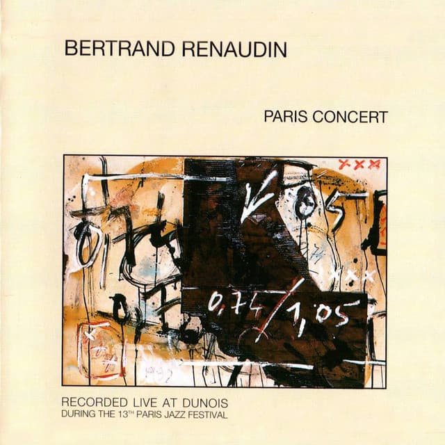 Paris Concert - Bertrand Renaudin