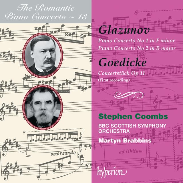 Glazunov & Goedicke: Piano Concertos - Alexander Glazunov