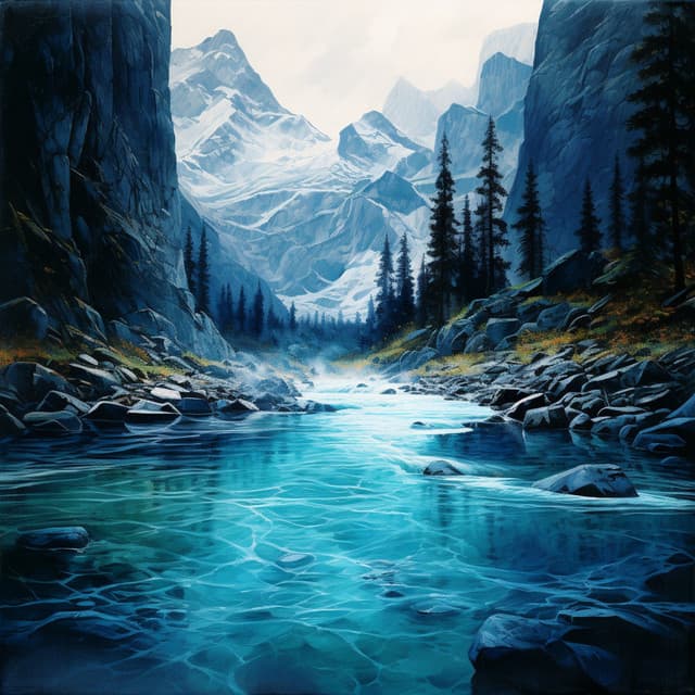 Meditative River Ensemble: Water Zen Ballad - Stereo Outdoor Sampling