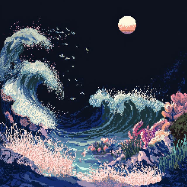 The Calm Ocean: Unwinding Ocean Melody - Sea Waves Sounds