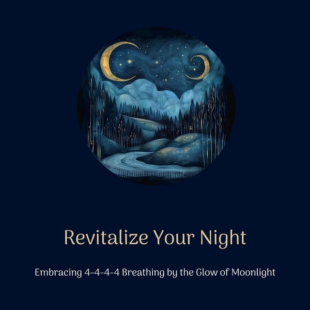 Revitalize Your Night: Embracing 4-4-4-4 Breathing by the Glow of Moonlight - Night Ambience Lovers
