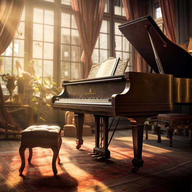 Piano for Efficiency: Calming Workday Rhythms - Alpha Waves Concentration