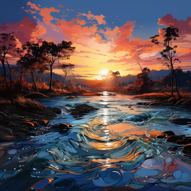 Corriente De Serenidad: Atención Plena Guiada - Naturaleza Calma