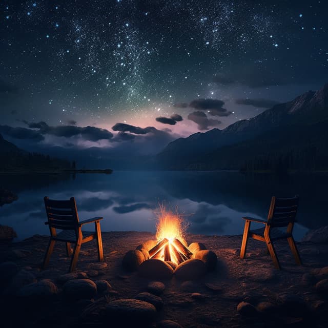 Relaxing by the Fire: Symphony of Flames - Nature & Sounds Backgrounds