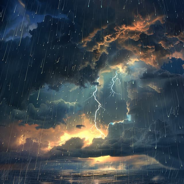 Thunderous Serenity: Calming Rain for Chill Moments - West Coast Soundscape