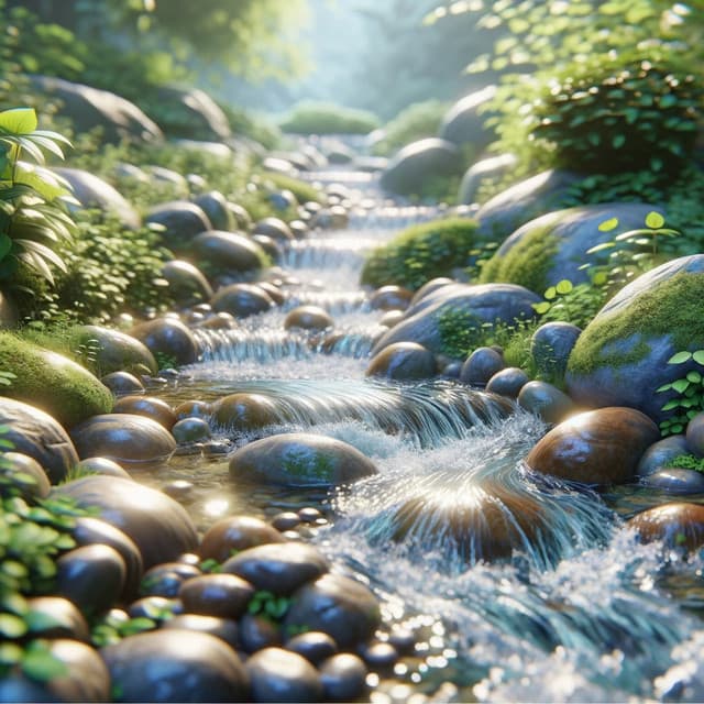 Streamline Focus: Water Music for Focus - Background Music Experience