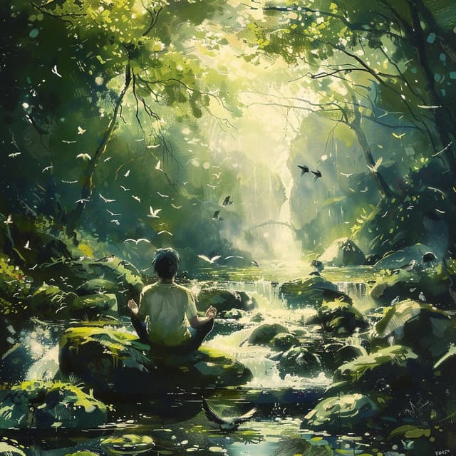 Nature’s Relaxation Melodies: Binaural Birds at the Creek - 92 96 Hz - Best Relaxing Music