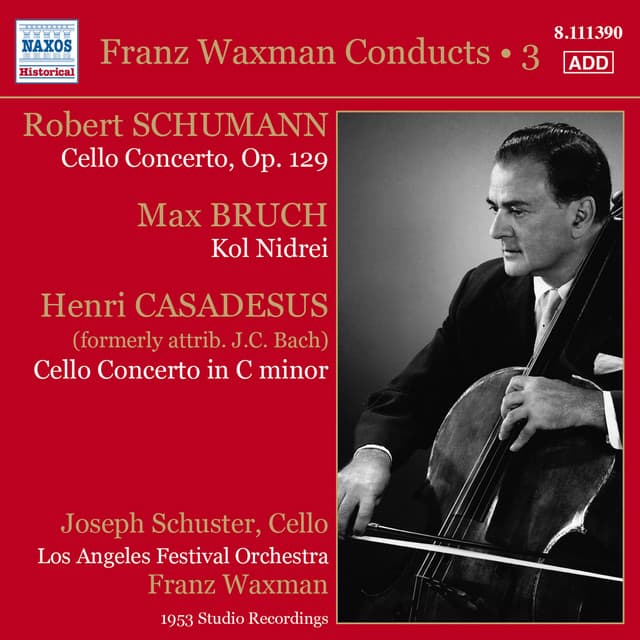 Franz Waxman Conducts, Vol. 3 - Joseph Schuster
