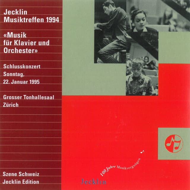 Jecklin Musiktreffen 1994 - Francesco Piemontesi