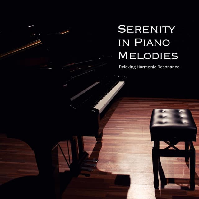 Serenity in Piano Melodies: Relaxing Harmonic Resonance - Classic Jazz Piano