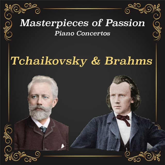Masterpieces of Passion: Tchaikovsky & Brahms Piano Concertos - Solomon