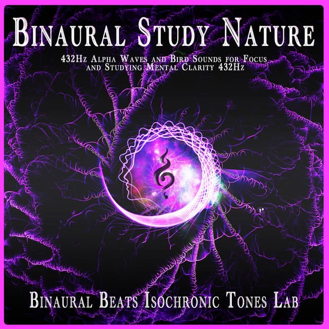 Binaural Study Nature: 432Hz Alpha Waves and Bird Sounds for Focus and Studying Mental Clarity 432Hz - Binaural Beats Isochronic Tones Lab