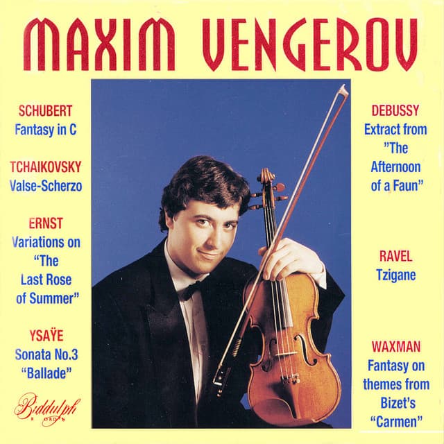 Schubert, Tchaikovsky, Debussy & Others: Chamber Works - Maxim Vengerov