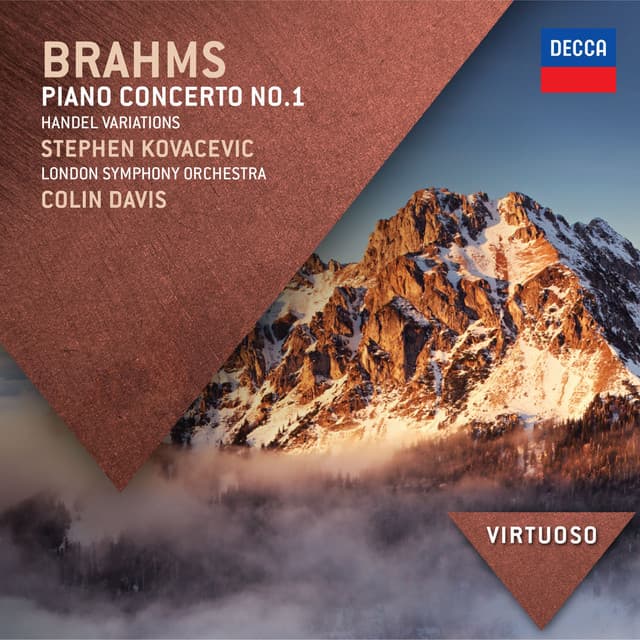 Brahms: Piano Concerto No.1; Handel Variations - Johannes Brahms
