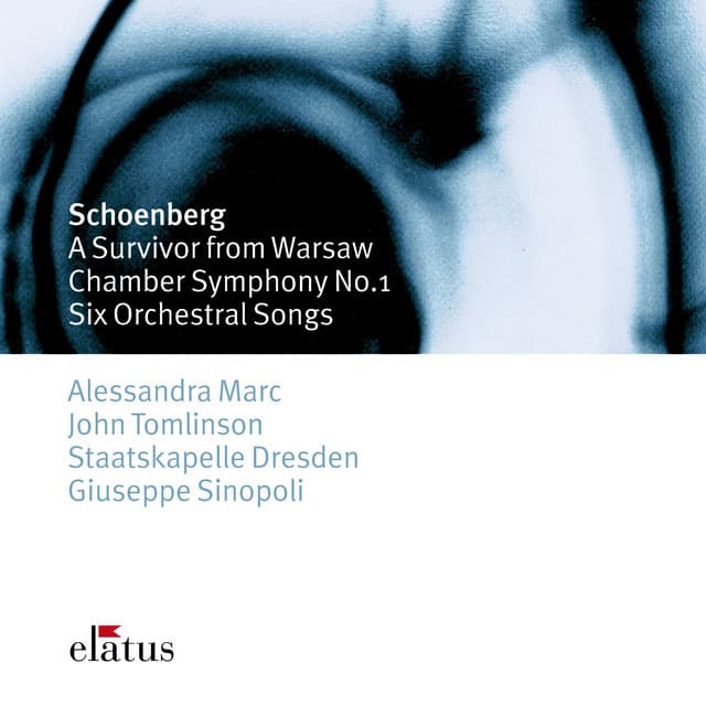 Schönberg : 6 Orchestral Songs & Chamber Symphony No.1 - Arnold Schoenberg