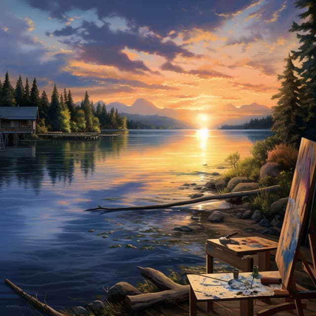 Soothing Flames: Music for Ultimate Relaxation - Australian Nature