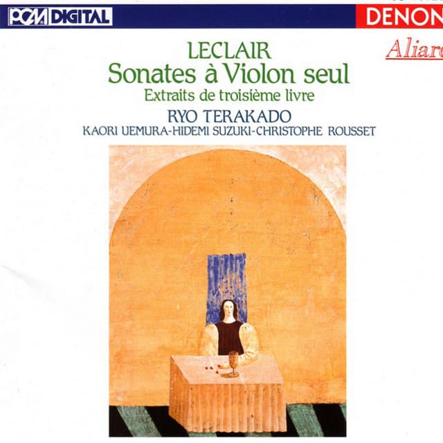 Leclair: Sonates à Violon seul - Jean-Marie Leclair