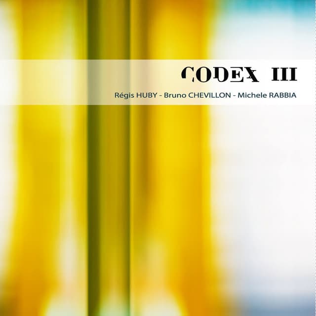 Codex III - Régis Huby