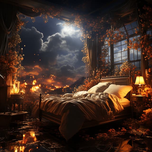 Llama Dormida: Nocturno De Fuego Suave - La Naturaleza Del Sueño