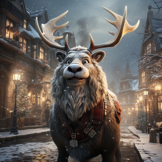 Jolly Rudolph Reindeer Bliss - Christmas Instrumentals 2023