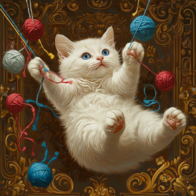 Luminescent Tracks: Fluff Paws of the Dream Realm - Music For Cats