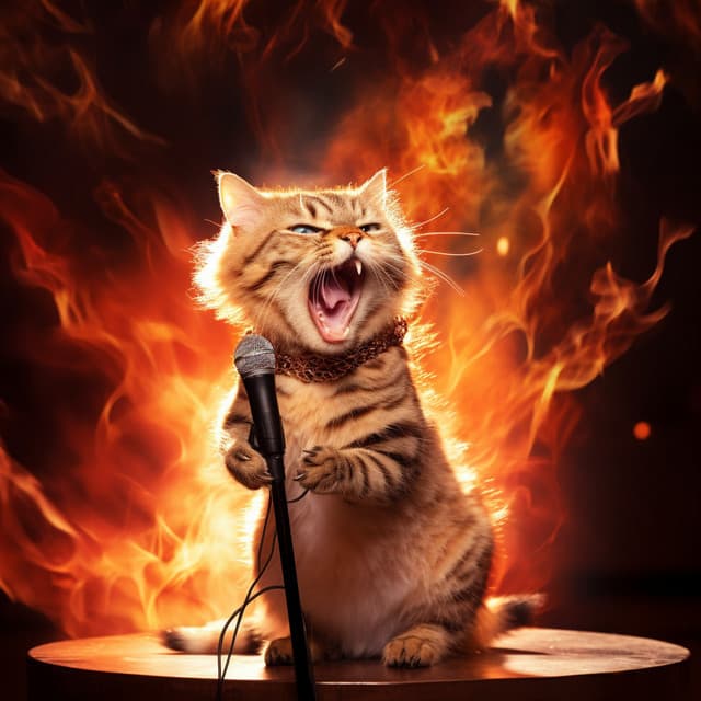 Cats Fire: Purring Flame Rhapsody - Naturaleza FX