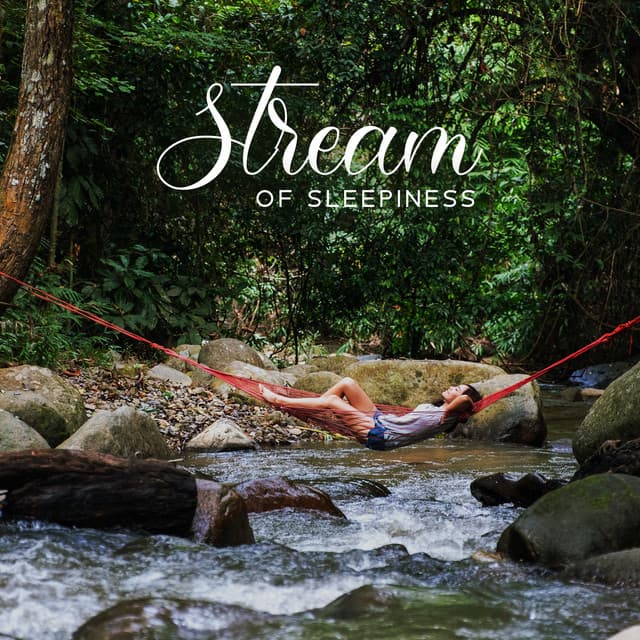 Stream of Sleepiness: Soothing Sounds with Water Background for the Deepest Phase of Sleep - Deep Sleep Music Masters