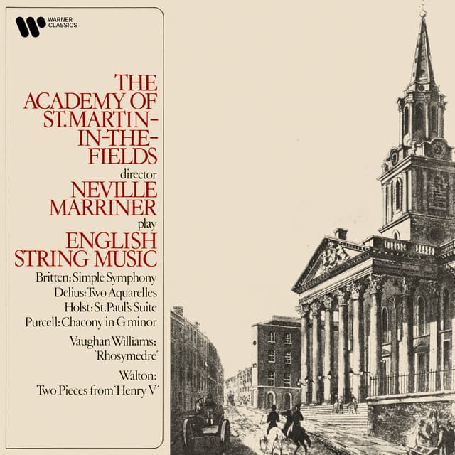 English String Music: Britten, Holst, Purcell, Vaughan Williams... - Sir Neville Marriner