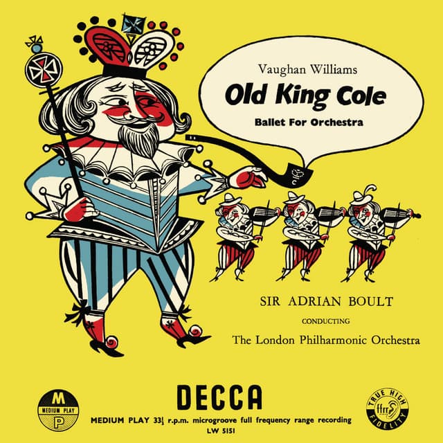 Vaughan Williams: Old King Cole; The Wasps - Ralph Vaughan Williams