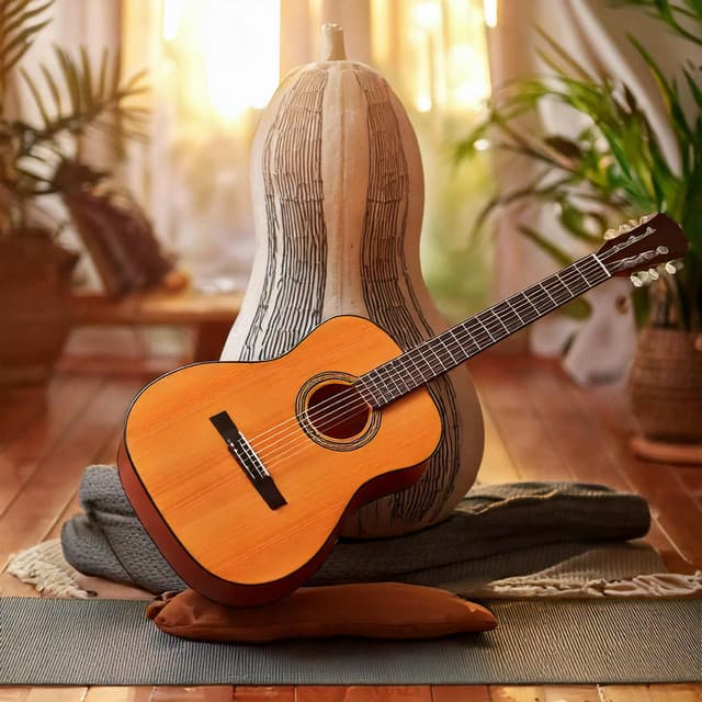 Yoga Flow: Serenity through Guitar Music - Chilled Background Guitar Music
