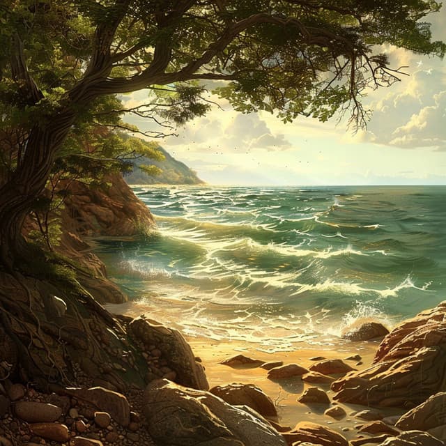 Gentle Ocean Chill for Peaceful Slumber - Boutique Hotel Music