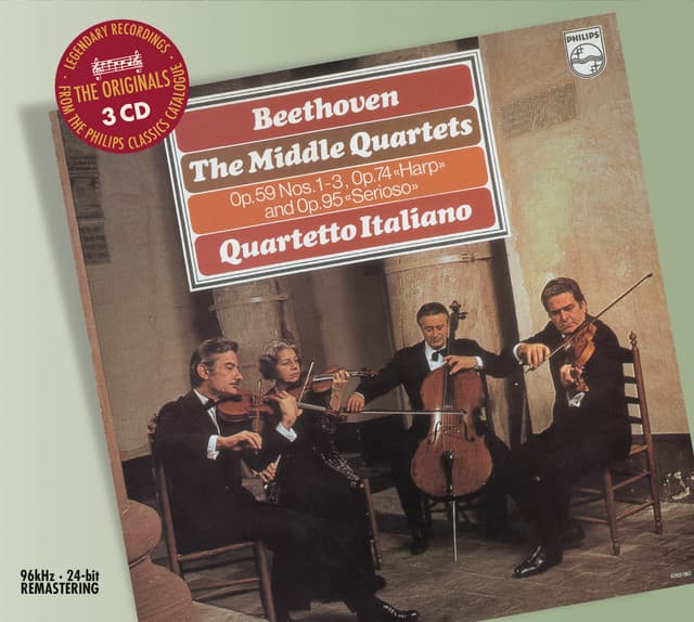 Beethoven: The Middle Quartets - Ludwig van Beethoven