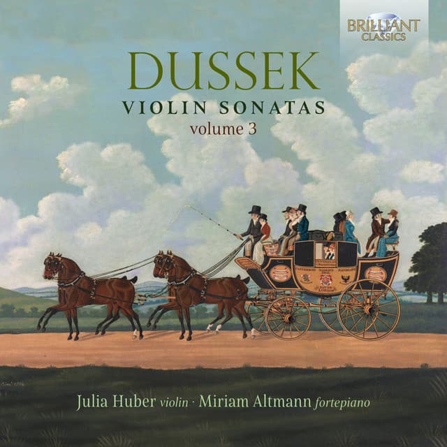 Dussek: Violin Sonatas, Vol. 3 - Jan Ladislav Dussek