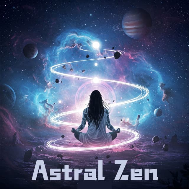 Astral Zen: Cosmic Journeys for Deep Meditation, Explore Spiritual Cosmology - Deep Buddhist Meditation Music Set