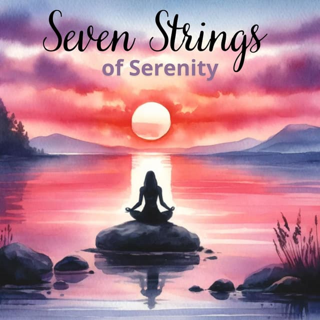 Seven Strings of Serenity: Guitar Meditation Music for Wind Down the Mind, and Positive Energy - Calm Music Zone