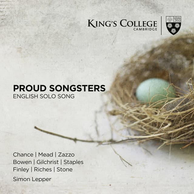Proud Songsters: English Solo Song - Gerald Finley
