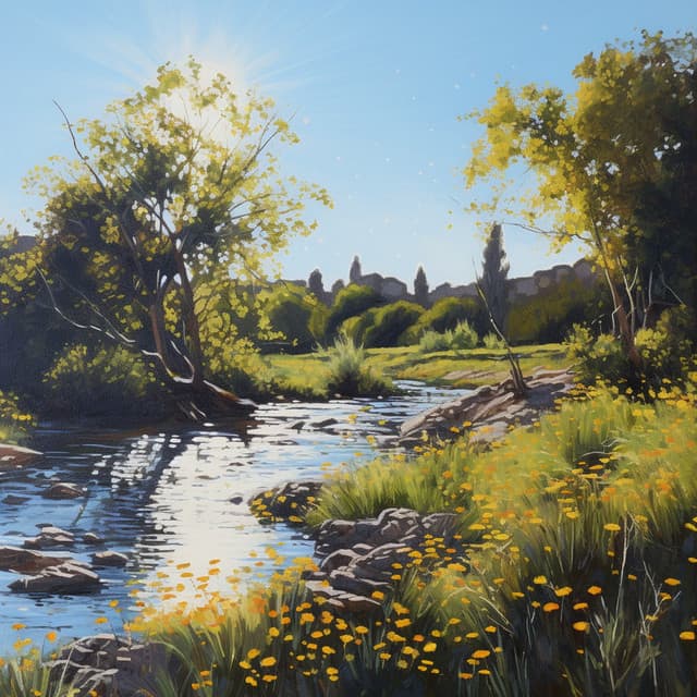 River's Resonance: Binaural Nature Waves - River Sounds