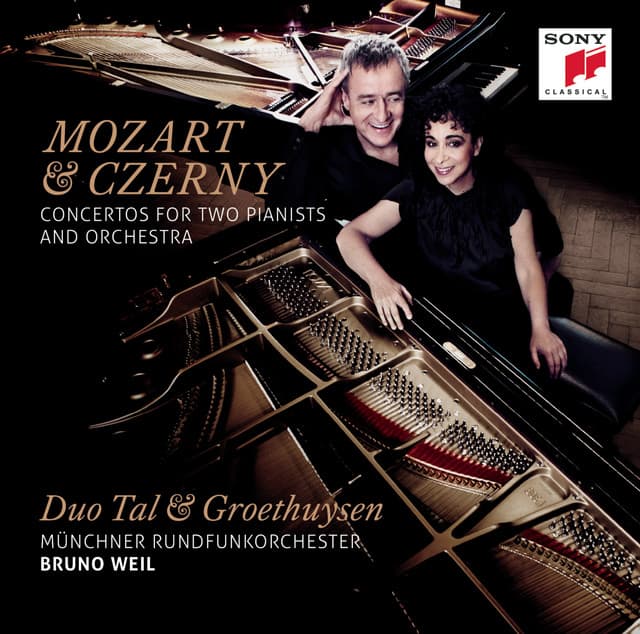 Mozart & Czerny: Concertos for Two Pianists and Orchestra - Tal & Groethuysen