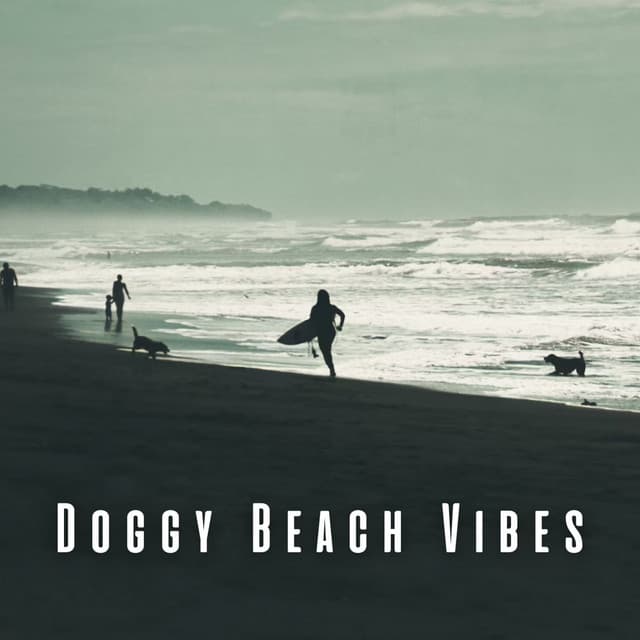 Doggy Beach Vibes: Tranquil Ocean Waves with Chill Sounds - Ocean Atmospheres