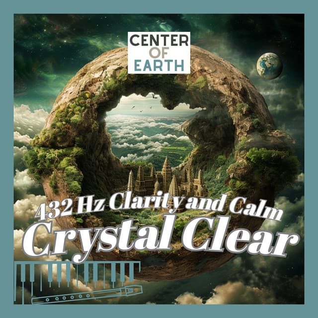 Crystal Clear: 432 Hz Clarity and Calm - Center of Earth