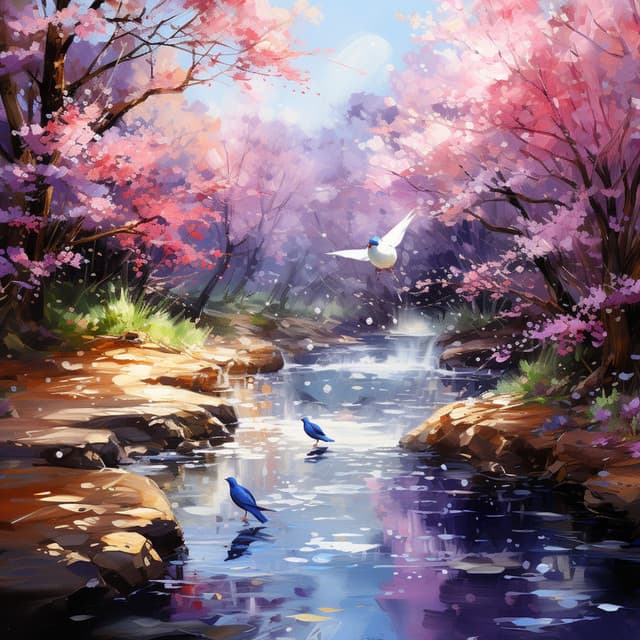 Armonías Que Fluyen: Felicidad De Serenidad Junto Al Río - Sonidos de la Naturaleza Relajacion