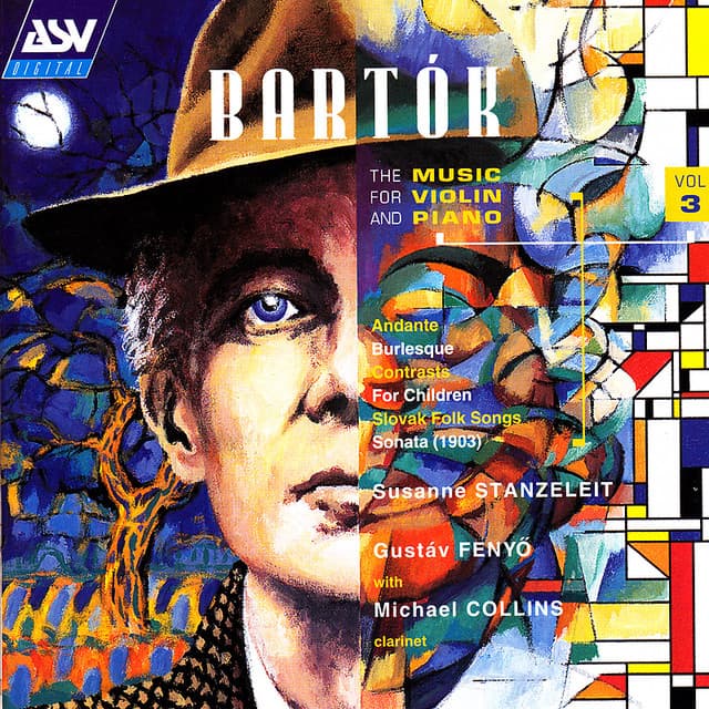 Bartok: Music for Violin and Piano, Vol. 3 - Béla Bartók