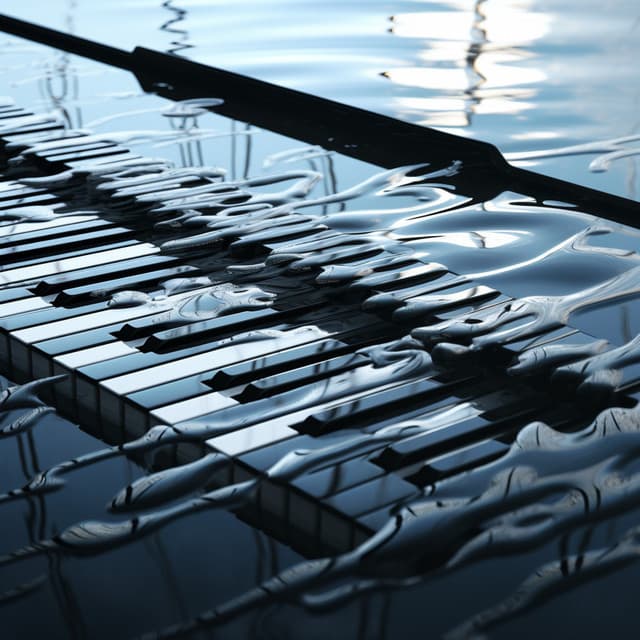 Rapsodia Del Río: El Piano Pinta Melodías Ondulantes En Un Lienzo Fluido - Piano Relajante