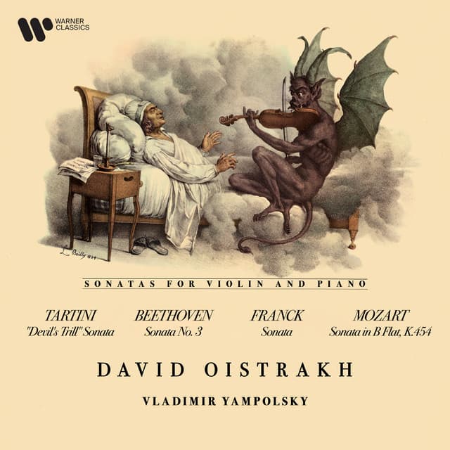 Tartini, Mozart, Franck & Beethoven: Sonatas for Violin and Piano - David Oistrakh