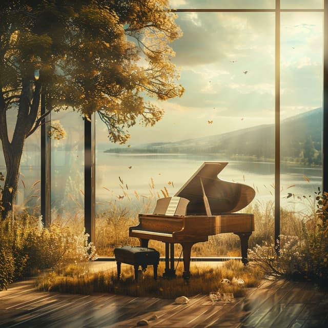 Música De Piano: Melodías Matutinas Para Yoga - Chillout Salón Piano